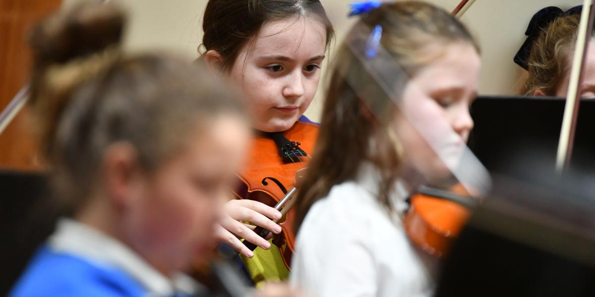 primary school string orchestra