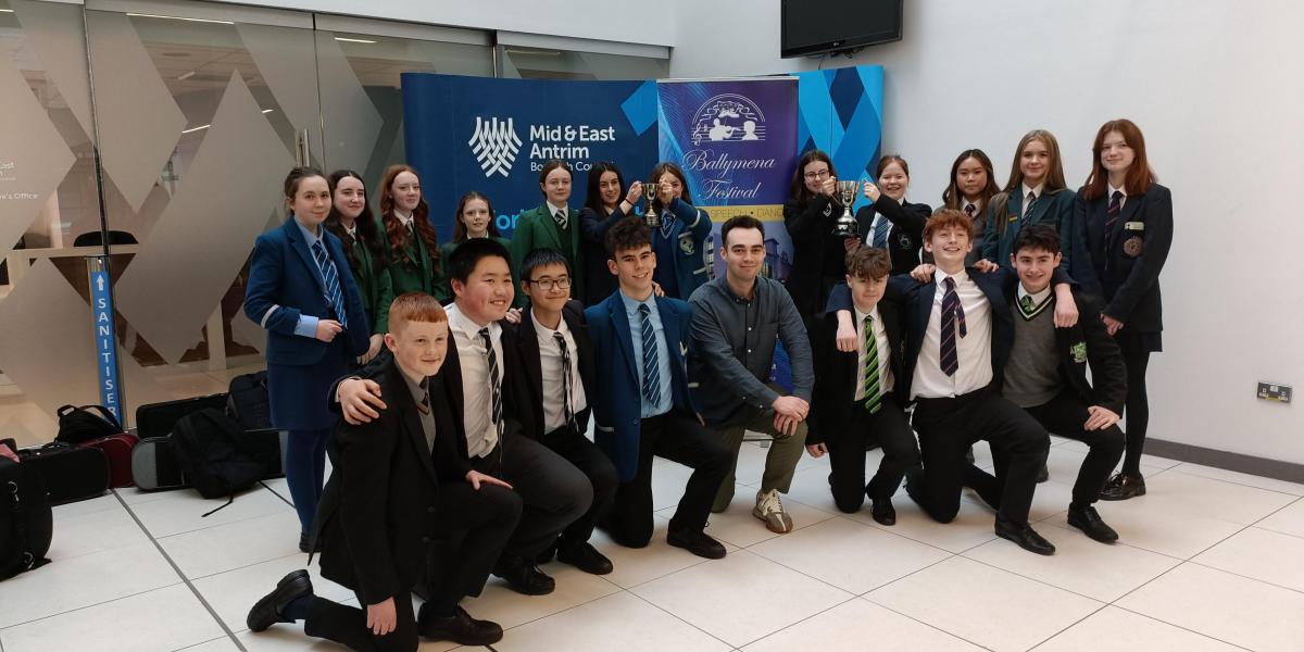 City of Belfast string players at Ballymena festival