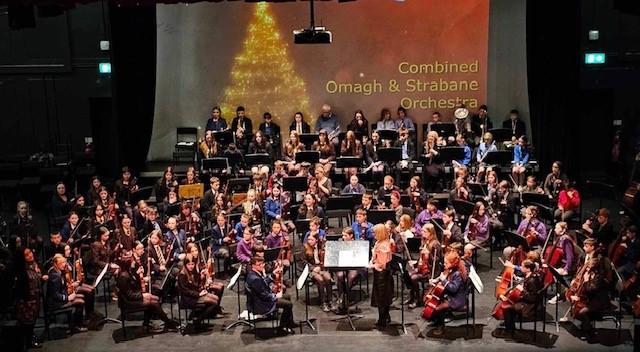 Youth orchestra in concert in Strabane