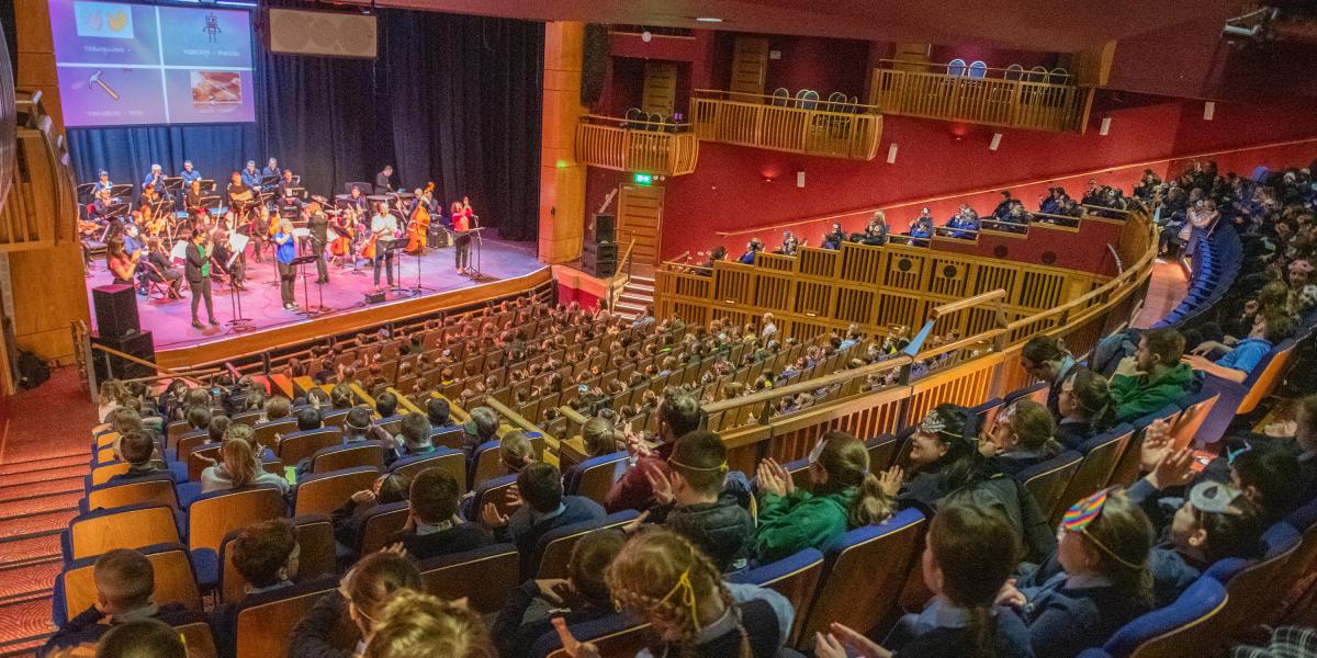 Capacity crowd enjoying Springfest at Millennium Forum