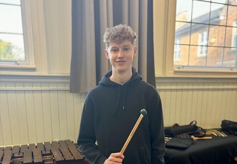 Percussionist Charlie Shortt