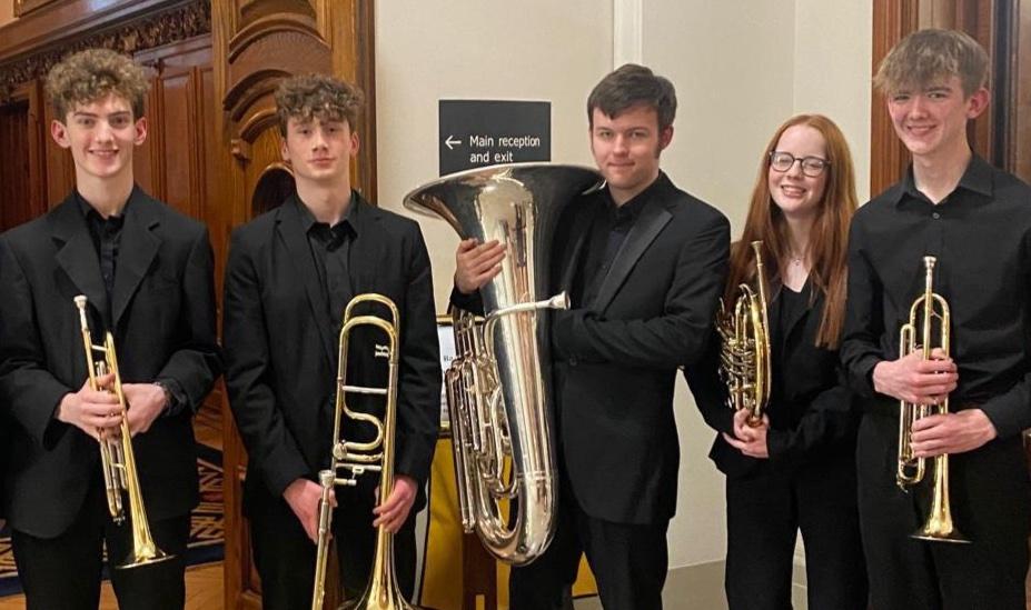 CBYO brass ensemble