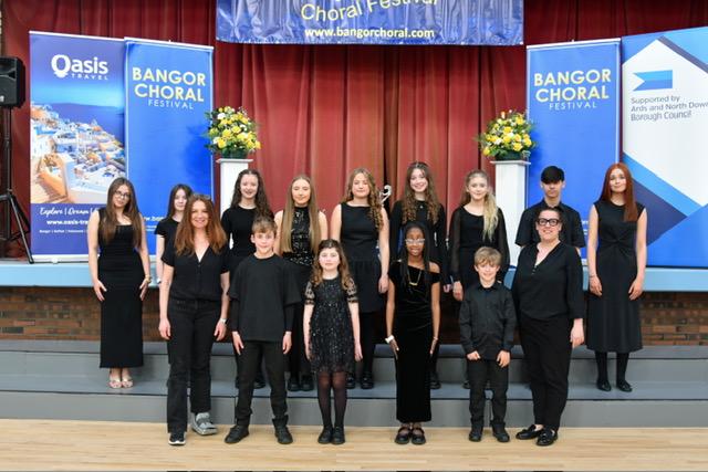 EA Music's Chorale at Bangor Festival.