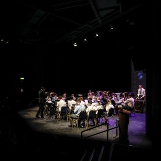 School band in concert