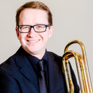 Richard Ashmore profile picture with Trombone