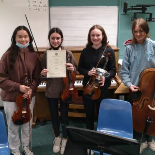 EA CBSM Allegro quartet