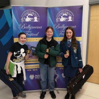 EA musicians at Ballymena festival