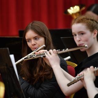Flute section