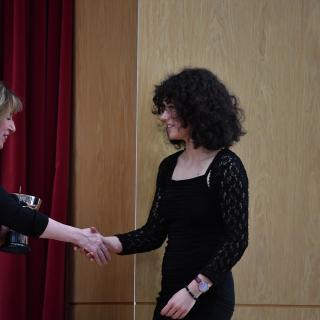 Prizewinners at the Armagh office concert