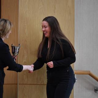 Prizewinners at the Armagh office concert