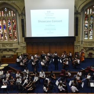 Dundonald youth orchestra at Assembly buildings conference centre