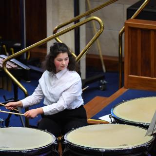 Timpani player 