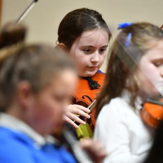 primary school string orchestra
