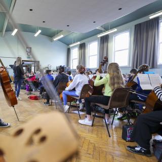 Benedetti Foundation workshop in Portadown Music Centre