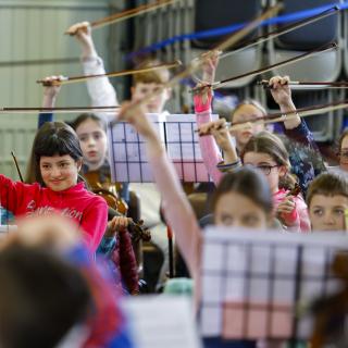 Benedetti Foundation workshop in Portadown Music Centre