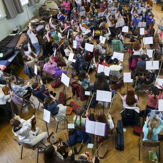 Benedetti Foundation workshop in Portadown Music Centre