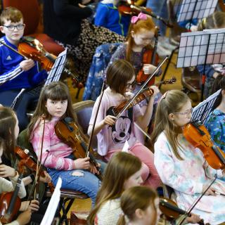 Benedetti Foundation workshop in Portadown Music Centre