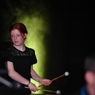 Timpanist performing in Gala concert