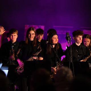 Musicians in gala concert