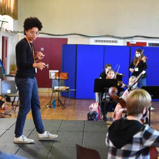 Benedetti Foundation workshop in Antrim Music Centre