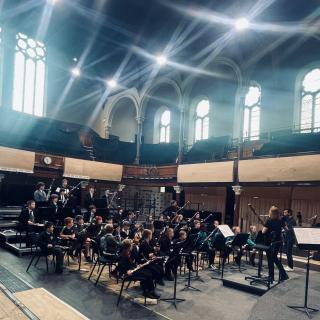 Bassoon Big Bash rehearsal