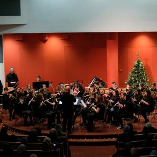 Youth orchestra in concert
