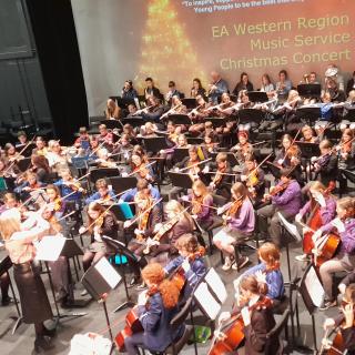 Omagh and Strabane orchestra in concert in Alley Theatre