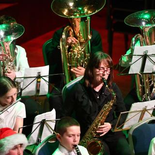 Youth orchestra in concert