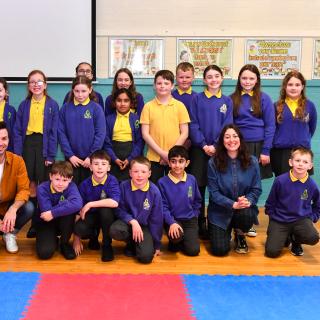Benedetti schools outreach session