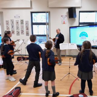 Participants in the To Viola and Beyond programme