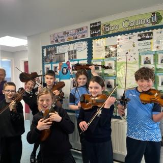 Participants in the To Viola and Beyond programme