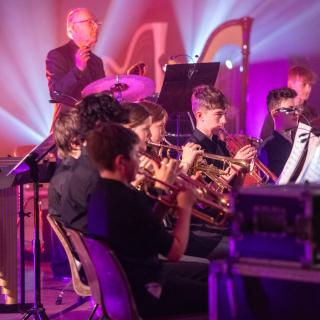Academy Band musicians in concert