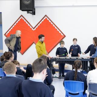 Children and young people at the Benedetti Foundation School Sessions