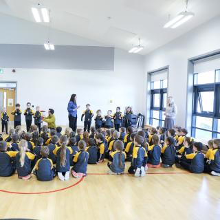 Primary school children at the Benedetti Foundation School Sessions