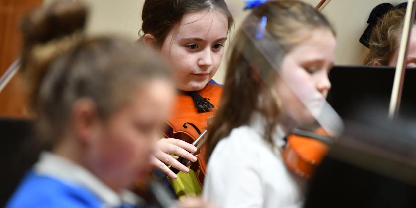 primary school string orchestra